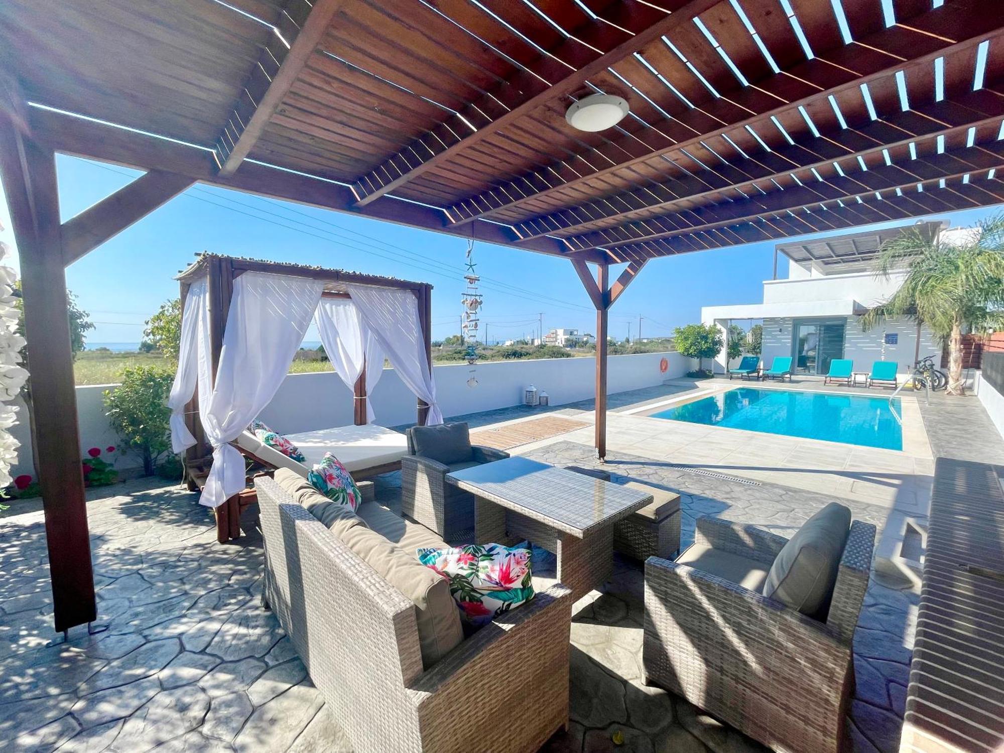 Kallipateira Villa ラクハニア エクステリア 写真